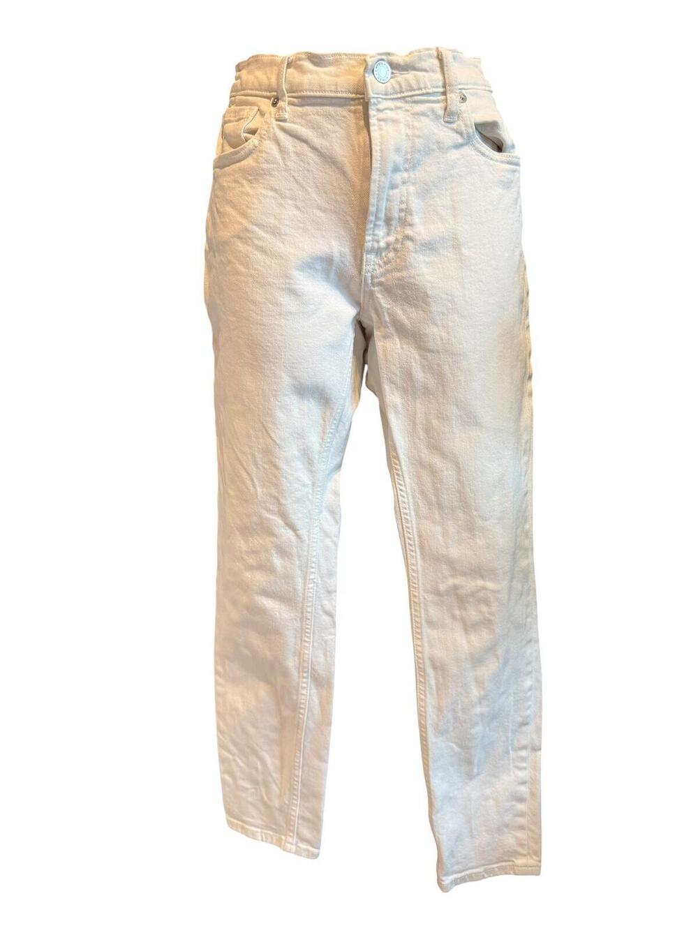 Everlane White Straight Leg Jeans